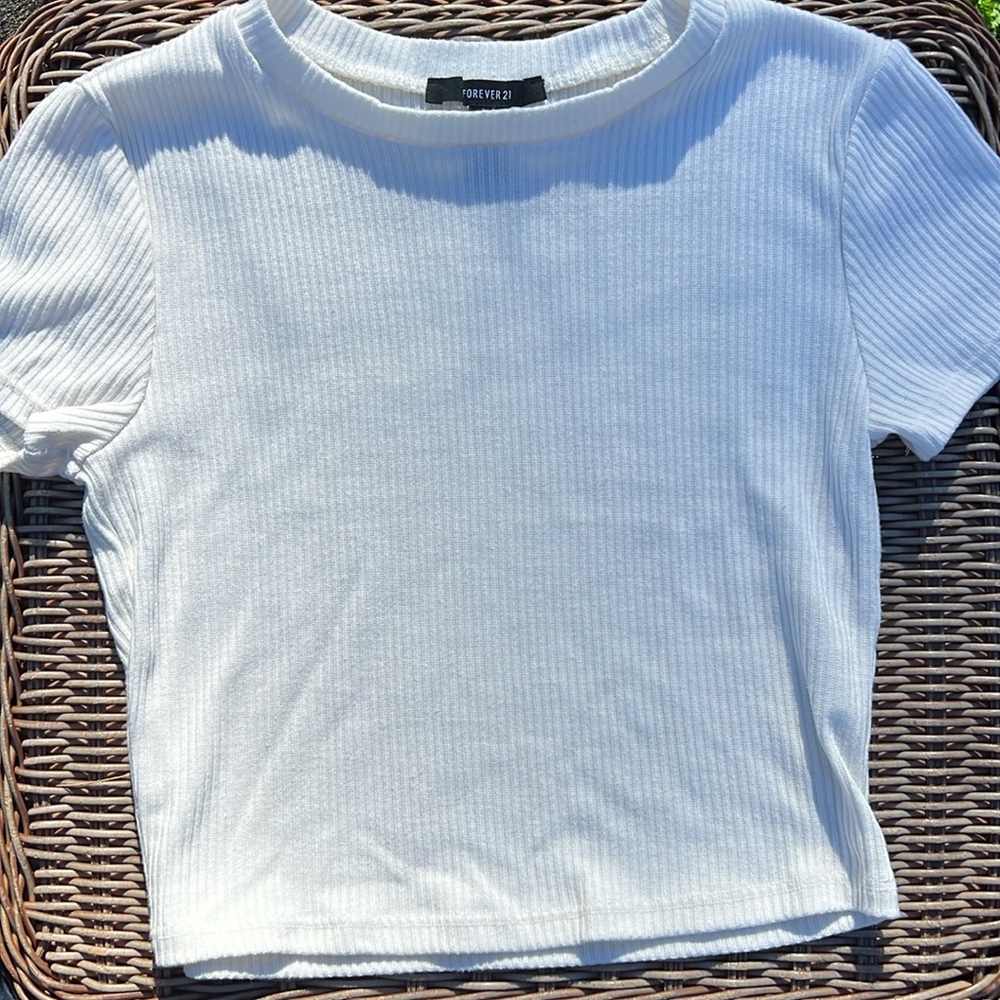 Forever 21 White Shirt
